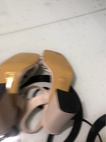 El yapımı taşlı ve hakiki deri yazlık ayakkabı . - Görsel 8