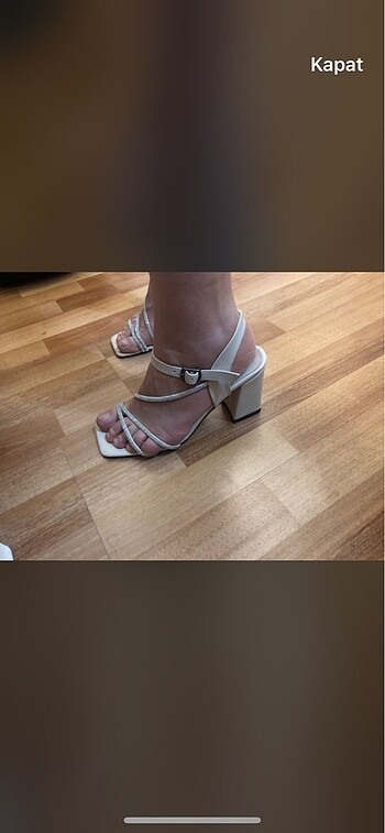 El yapımı taşlı ve hakiki deri yazlık ayakkabı . - Görsel 12