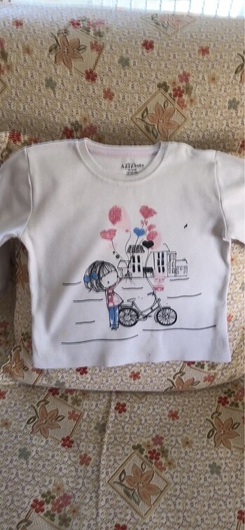 2,3 yaş için Aziz Bebe .switshirt.