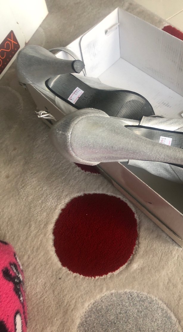 Beyaz Yılan Desenli Dolgu Topuklu Kadın Ayakkabı - Görsel 5