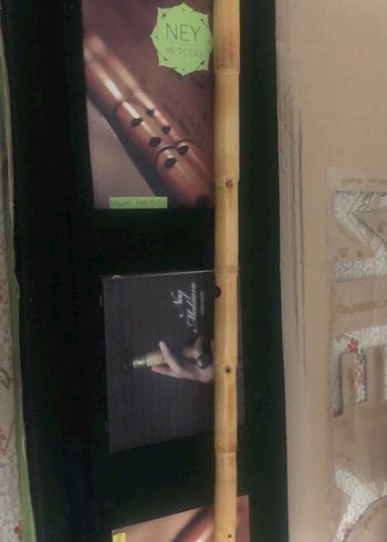 Yeşil Bambu Flüt ve Taşıma Kutusu . Kitapları - Görsel 3