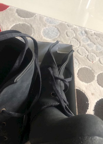 Siyah Deri Kadın Dolgu Topuklu Goth Bot - Görsel 7