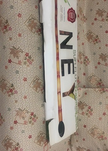 Desenli Bej Müzik Aleti( NEY) - Görsel 2