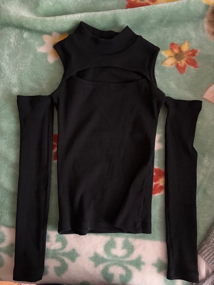 Y2k Siyah Kadın Body - Görsel 3