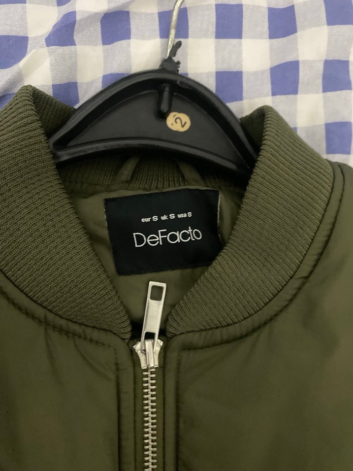 Defacto Yeşil Kadın Ceket - Görsel 2