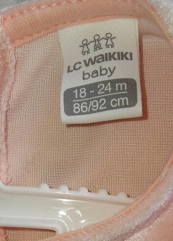 18-24 Ay Beden ten rengi Renk LCW kız bebek elbise 