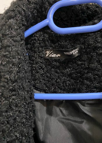 Siyah Buklet Kumaş Kaban - Görsel 3