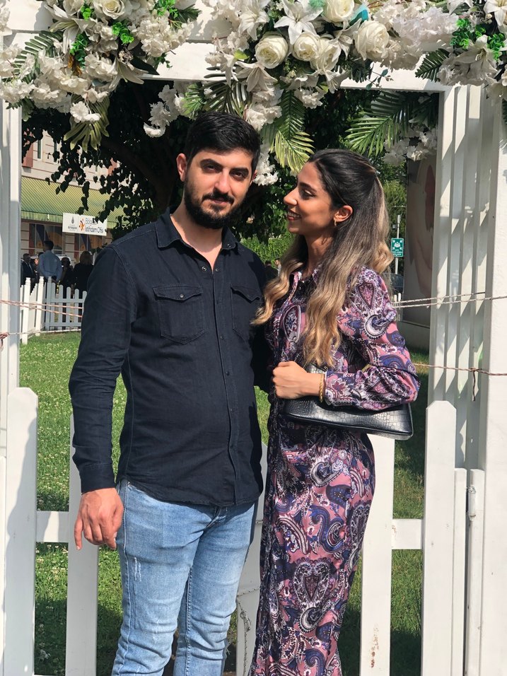 Uzun Mor Bohem Düğün Elbisesi - Görsel 3