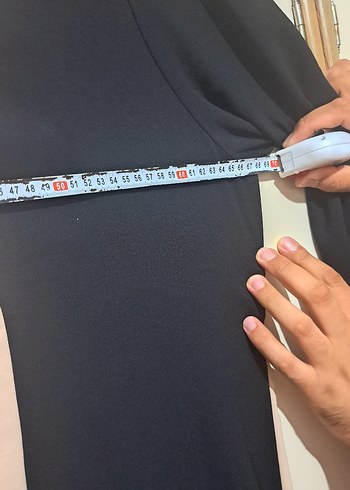 52 Beden Kadın Bej Siyah Uzun Kollu Salaş Tunik