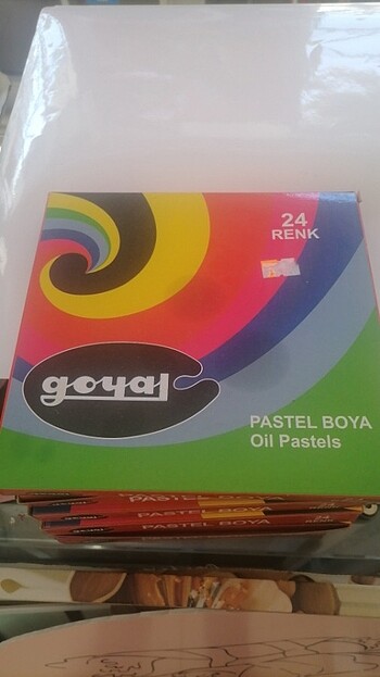 Pastel boya 24 lü