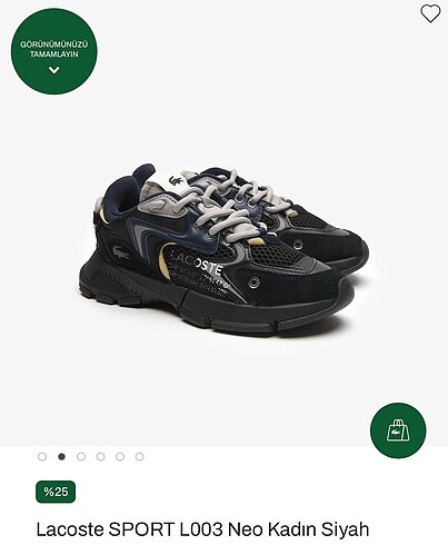 38 Beden Lacoste sneaker