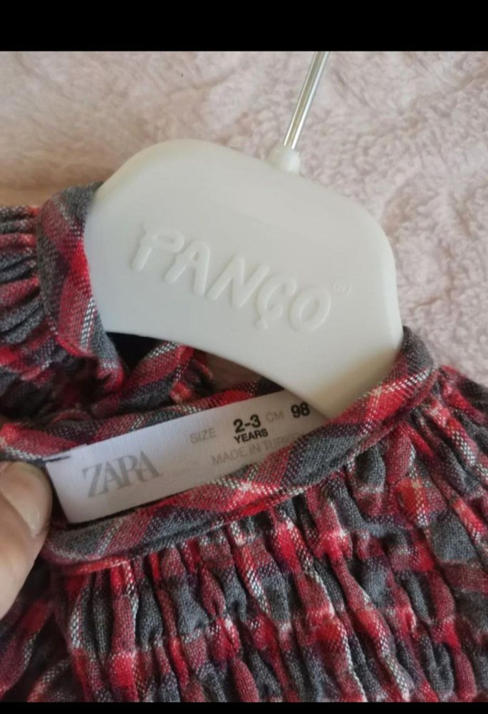 Bordo Piliseli Kız Çocuk Elbise - Görsel 3