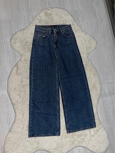 Kadın bol paça pantolon