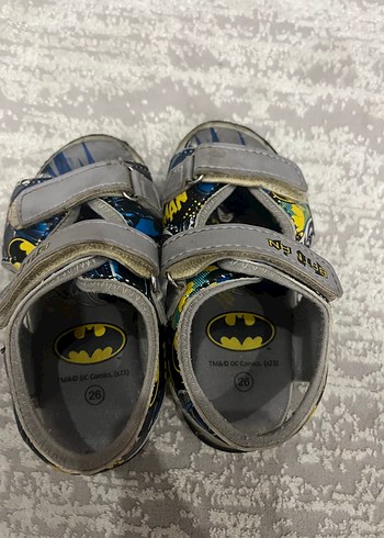 Gri Desenli Erkek Çocuk Sandalet - Görsel 3