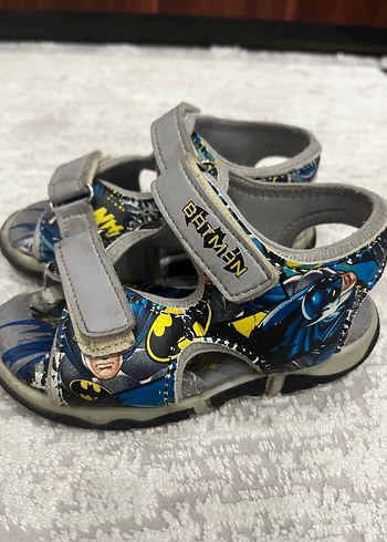 Gri Desenli Erkek Çocuk Sandalet - Görsel 2