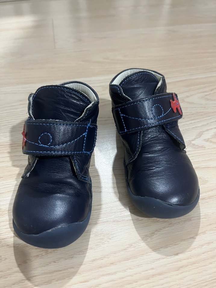 Koyu Mavi Erkek Bebek İlk Adım Ayakkabısı - Görsel 2