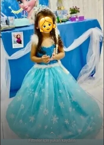 Diğer Elsa kostüm