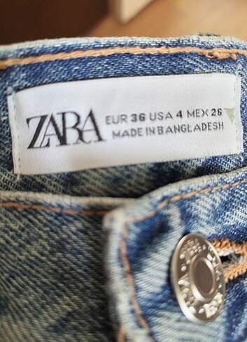 Zara markali mini şort