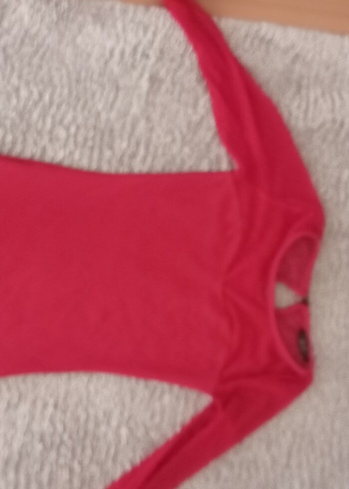 Gupur detaylı elbise  - Görsel 2