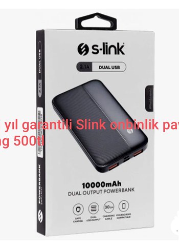 slink marka garantili ürün 10000 mah