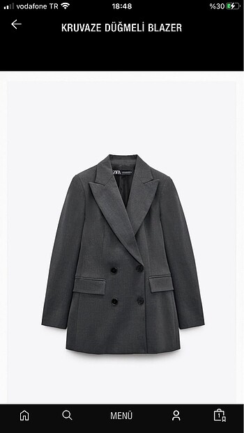 s Beden Zara blazer ceket