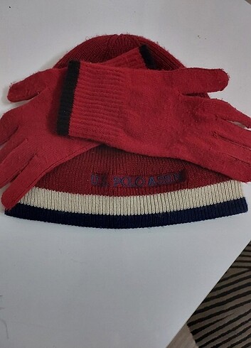 Polo erkek çosuk şapka ve eldiven - Görsel 3