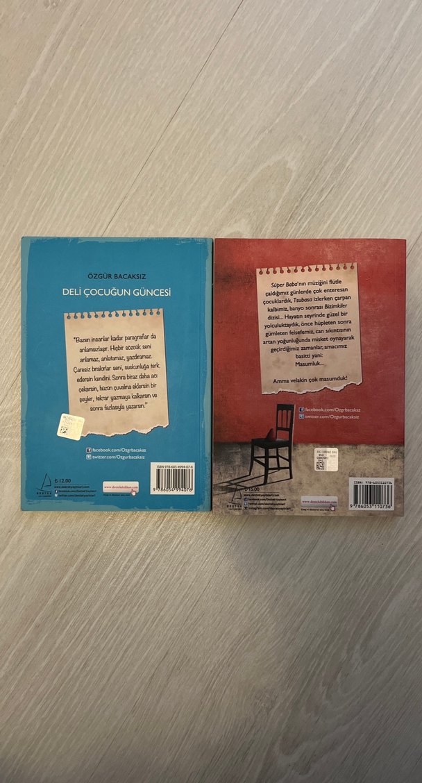 Özgür Bacaksız Kitap Seti: Mutsuz Çocuklar & Deli Çocuğun Günces - Görsel 2