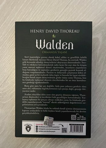 Walden Ormanda Yaşam - Henry David Thoreau - Görsel 2