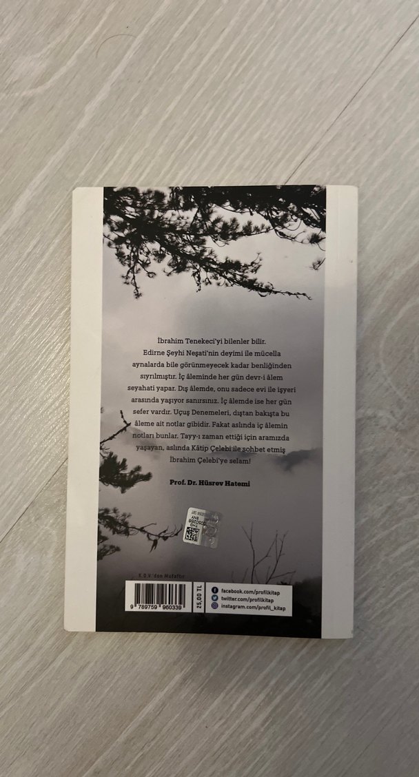 İbrahim Tenekeci - Uçuş Denemeleri Romanı - Görsel 2