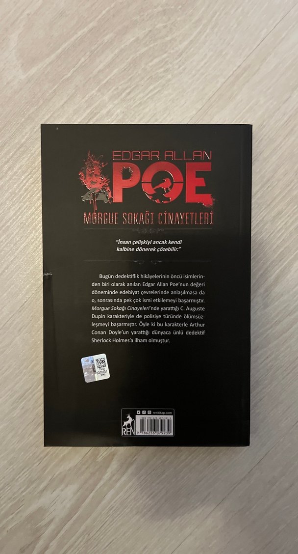 Edgar Allan Poe - Morgue Sokağı Cinayetleri - Görsel 2
