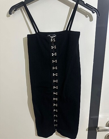 xs Beden Zara Mini Elbise