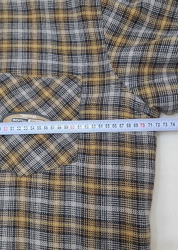 Erkek Kahverengi Kareli Fermuarlı Ceket - Görsel 4