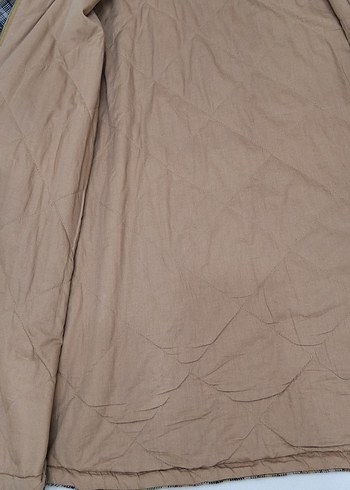 Erkek Kahverengi Kareli Fermuarlı Ceket - Görsel 9