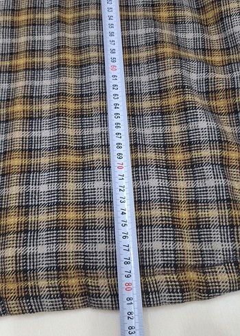 Erkek Kahverengi Kareli Fermuarlı Ceket - Görsel 6