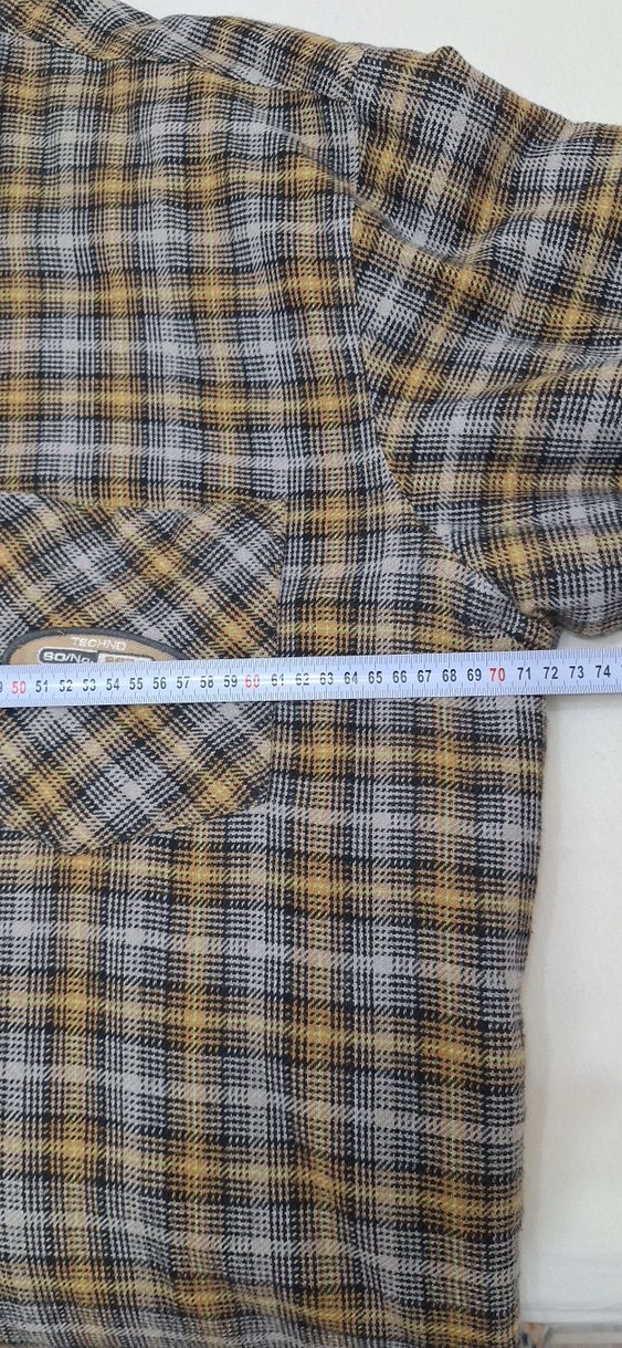 Erkek Kahverengi Kareli Fermuarlı Ceket - Görsel 4