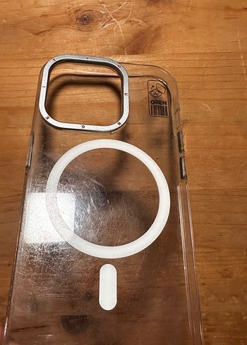 Youngkit Apple iPhone 14 Pro Şeffaf Kılıf Standlı - Görsel 3