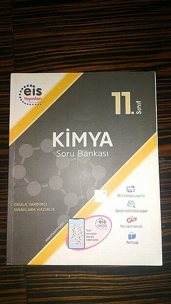 11. Sınıf eis yayınları kimya soru bankasi