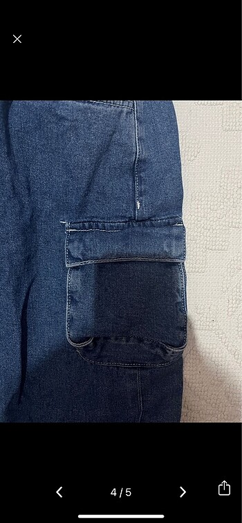 xl Beden mavi Renk pantalon