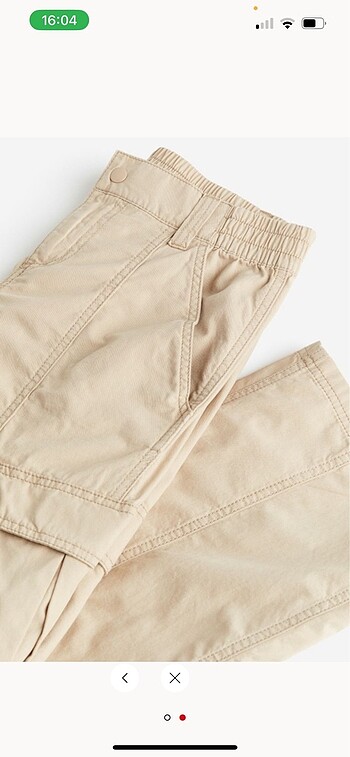 m Beden gri Renk kanvas pantalon