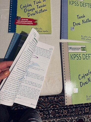  Beden Renk Kpss defteri