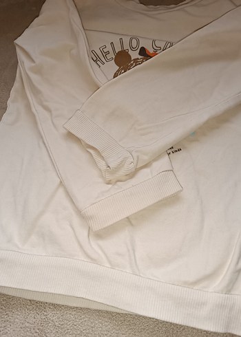 Erkek Çocuk Baskılı Pamuk Sweatshirt - Görsel 7