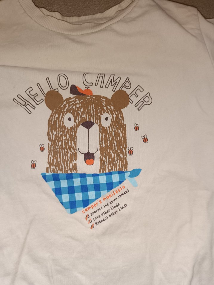 Erkek Çocuk Baskılı Pamuk Sweatshirt - Görsel 5