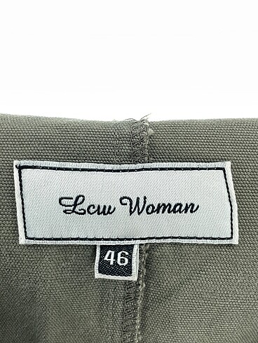 46 Beden haki Renk LC Waikiki Trenchcoat %70 İndirimli.