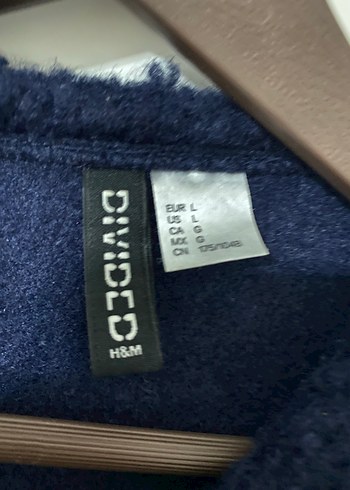 Düğmeli Koyu Mavi Kadın Polar Ceket - Görsel 2