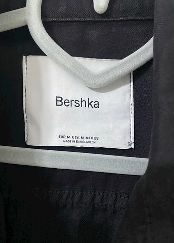 Siyah Düğmeli Denim Kadın Ceket - Görsel 2