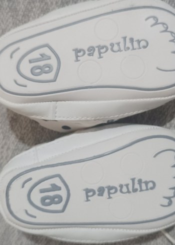 kız Bebek Puantiyeli İlk Adım Ayakkabısı - Görsel 2