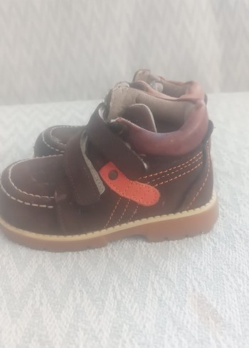 Kahverengi Erkek Bebek İlk Adım Ayakkabısı - Görsel 2