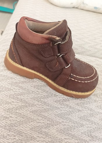 Kahverengi Erkek Bebek İlk Adım Ayakkabısı - Görsel 3