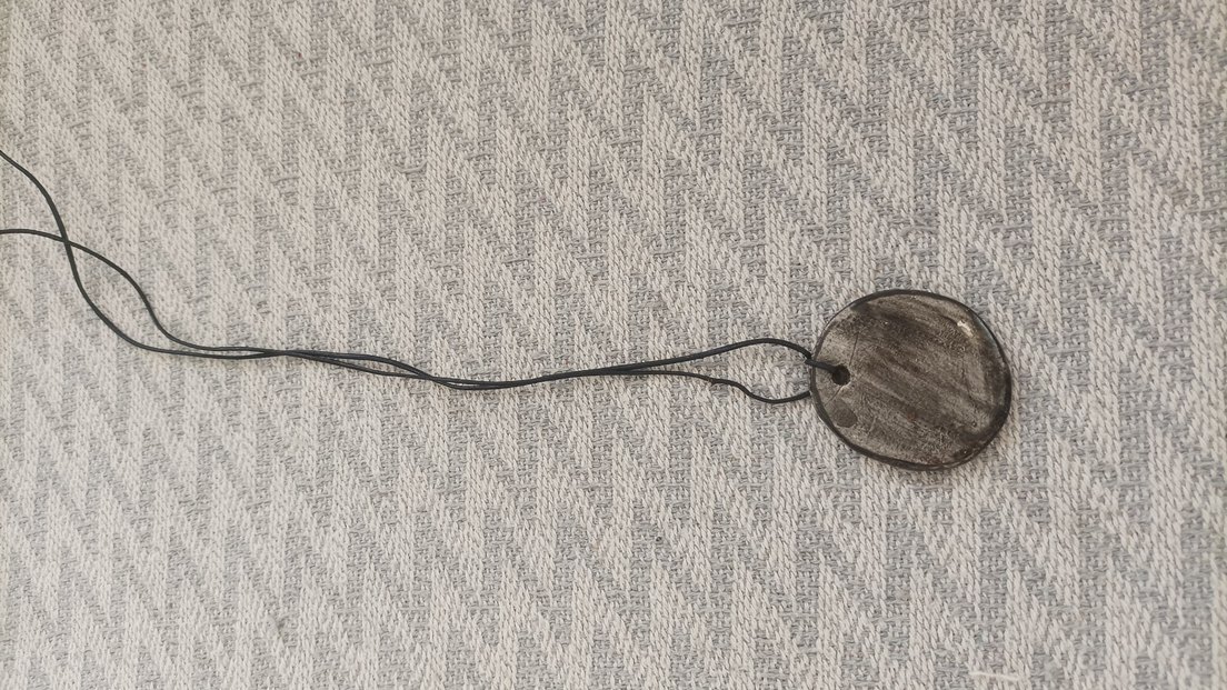 Uzun Kırmızı Çiçekli Bohem Kolye - Görsel 2