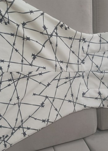 Yaka Midi Elbise - Görsel 4